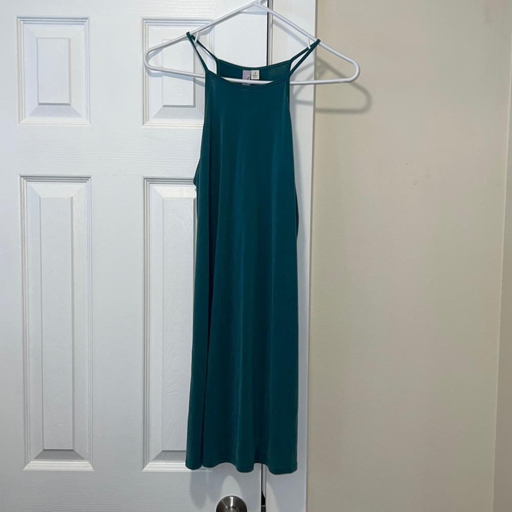 Blue green super soft sun dress.